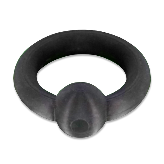 Black Big Ball Ring
