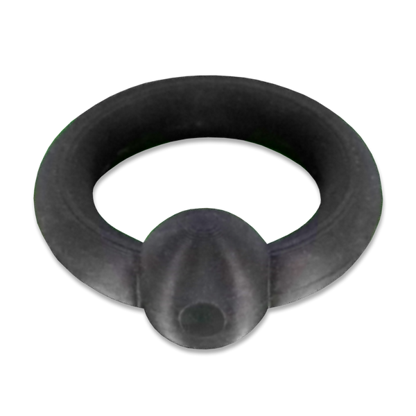 Black Big Ball Ring