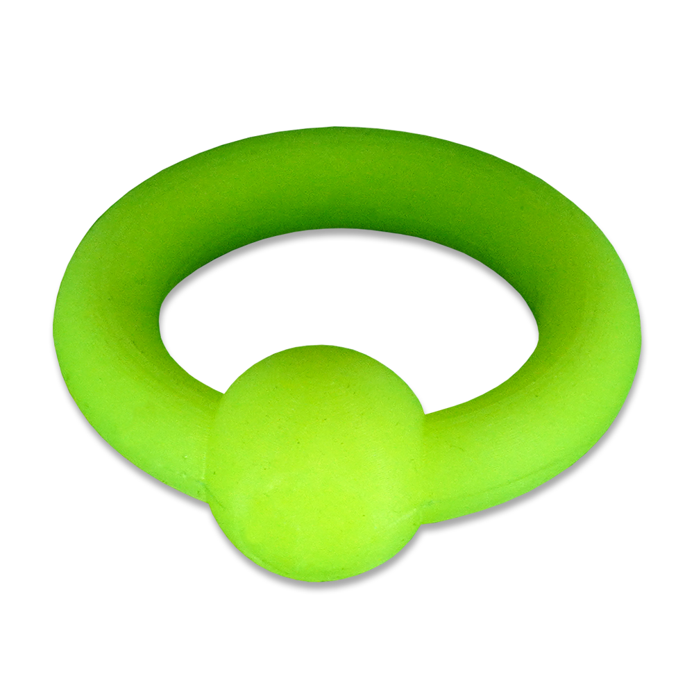 Alien Green Glow-in-the-Dark Big Ball RIng