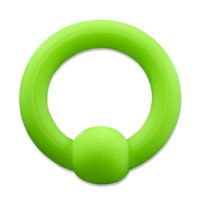 Alien Green Glow-in-the-Dark Big Ball RIng