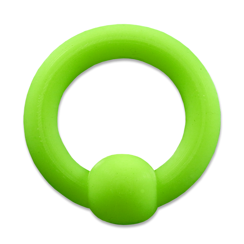 Alien Green Glow-in-the-Dark Big Ball RIng