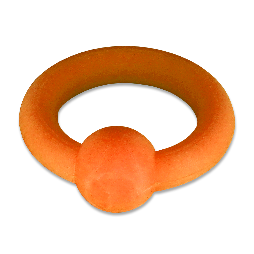 Safety Cone Orange Glow-in-the-Dark Big Ball Ring