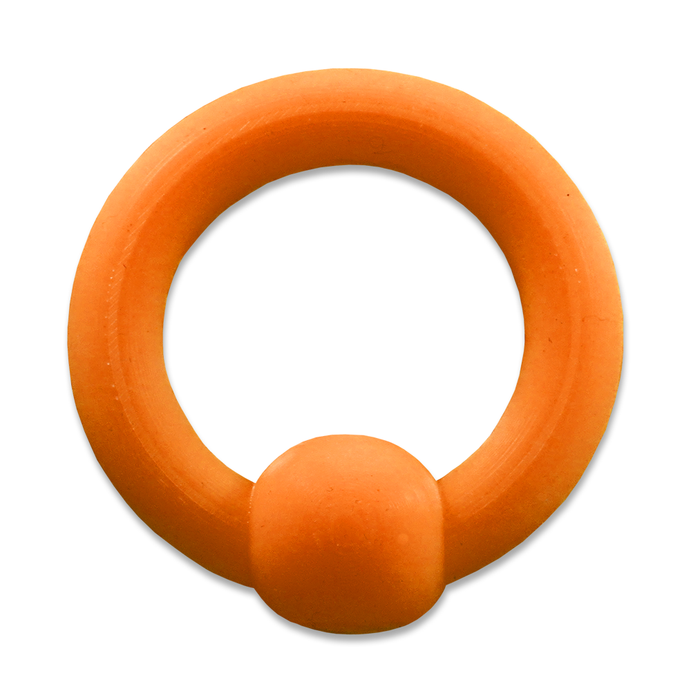 Safety Cone Orange Glow-in-the-Dark Big Ball Ring