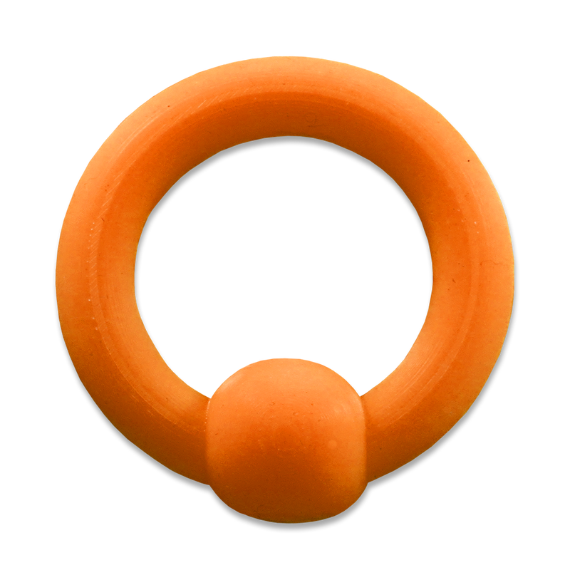 Safety Cone Orange Glow-in-the-Dark Big Ball Ring