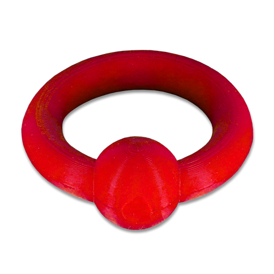 Cherry Red Big Ball RIng