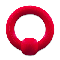 Cherry Red Big Ball RIng