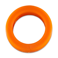 Safety Cone Orange Glow-in-the-Dark Customizable Band