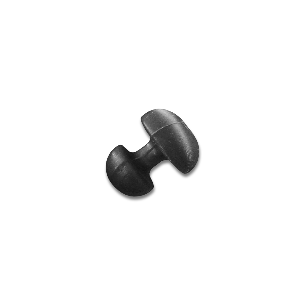 Black Silicone Barbell Stimulator