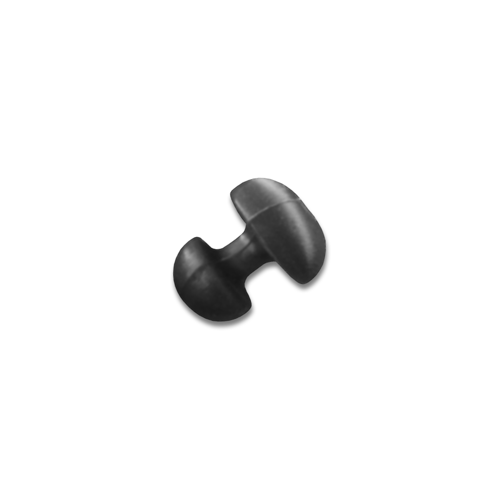 Black Silicone Barbell Stimulator