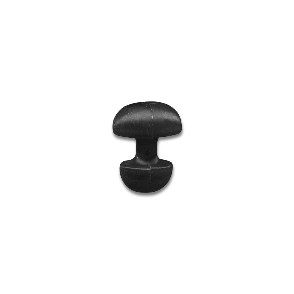 Black Silicone Barbell Stimulator