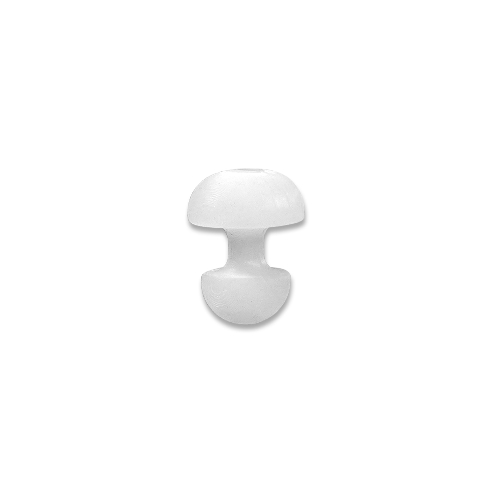 Translucent Silicone Barbell Stimulator