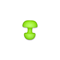 Alien Green Glow-in-the-Dark Barbell Stimulator
