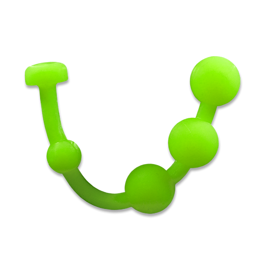Alien Green Glow-in-the-Dark Bead Stimulators