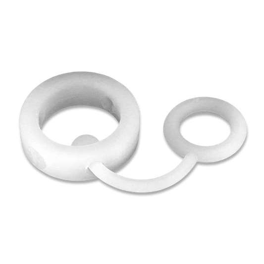 Translucent Silicone Band with Splitter Ring