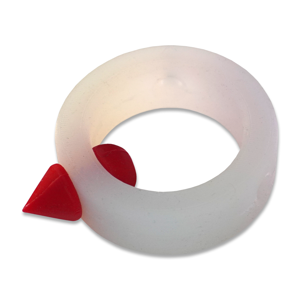 Patriotic Translucent Band with Red Stimulator Spike