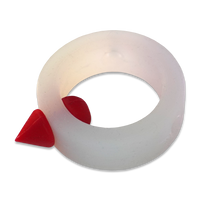 Patriotic Translucent Band with Red Stimulator Spike