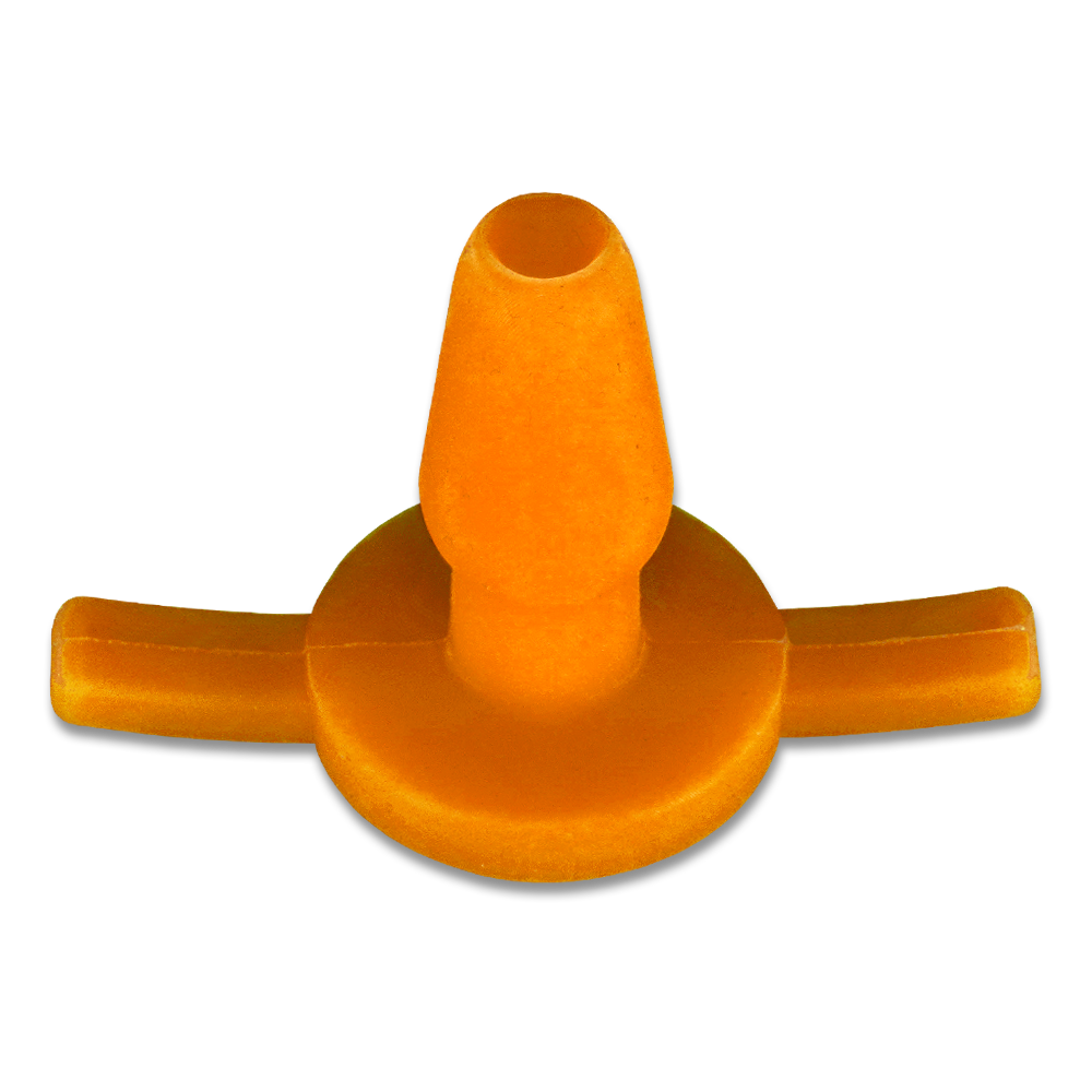 Safety Cone Orange Glow-in-the-Dark Anchor Plug