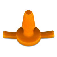 Safety Cone Orange Glow-in-the-Dark Anchor Plug