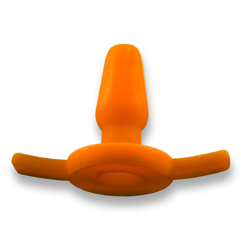 Safety Cone Orange Glow-in-the-Dark Anchor Plug