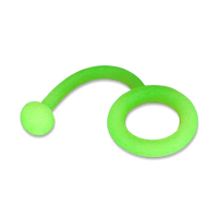 Alien Green Glow-in-the-Dark Splitter Attachment
