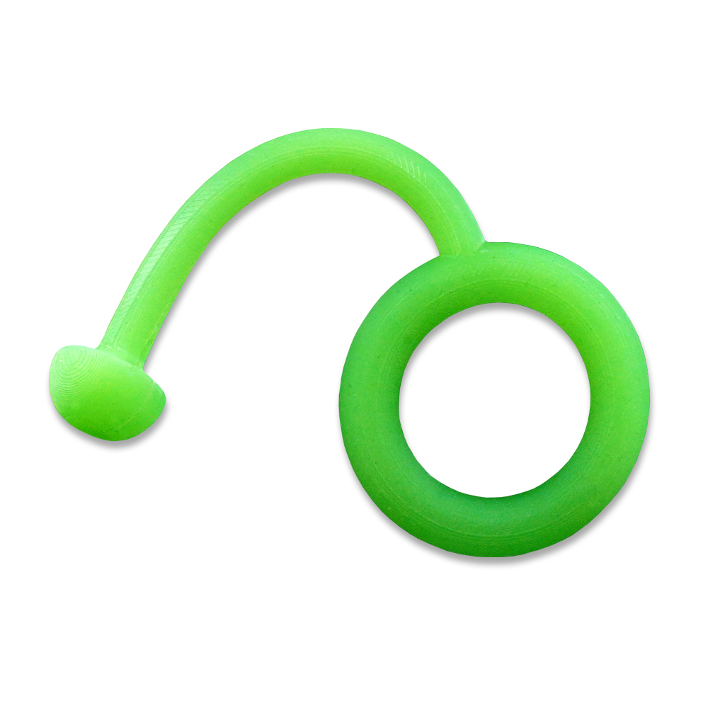 Alien Green Glow-in-the-Dark Splitter Attachment
