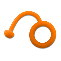 Safety Cone Orange Glow-in-the-Dark Splitter Attachment