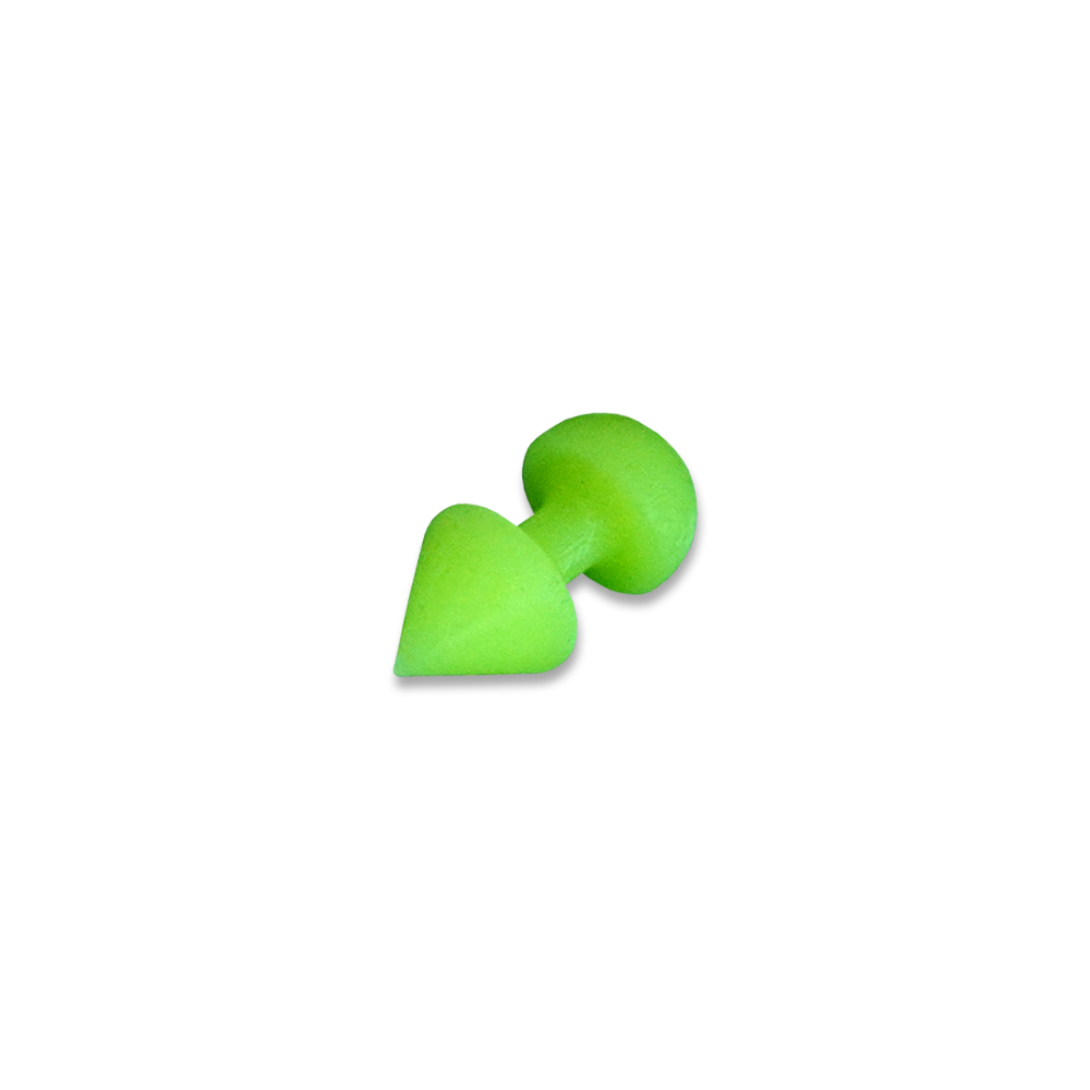 Alien Green Glow-in-the-Dark Spiked Stimulator