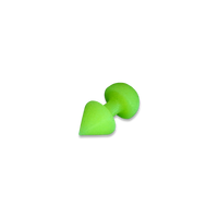Alien Green Glow-in-the-Dark Spiked Stimulator