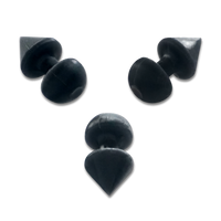 Black Spiked Stimulators 3 Pack