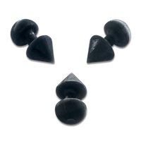 Black Spiked Stimulators 3 Pack