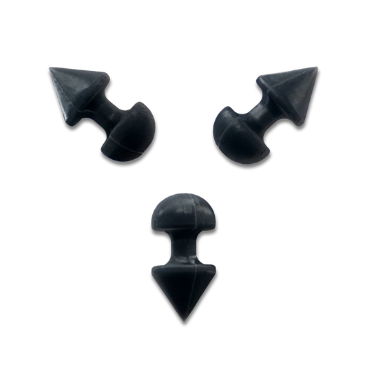 Black Spiked Stimulators 3 Pack