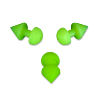 Alien Green Glow-in-the-Dark Spiked Stimulator 3 Pack