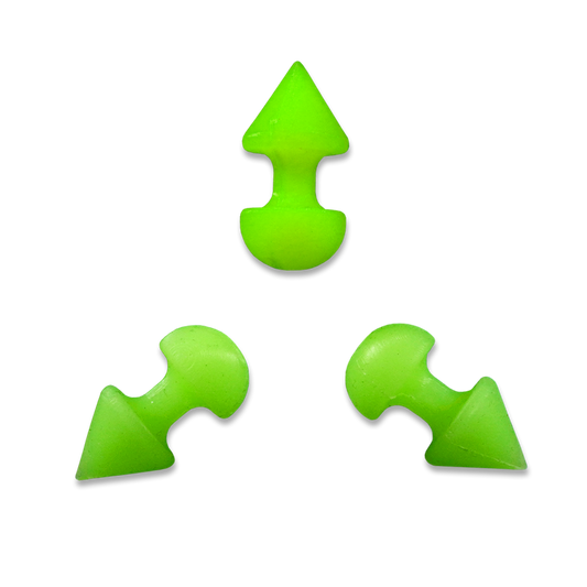 Alien Green Glow-in-the-Dark Spiked Stimulator 3 Pack