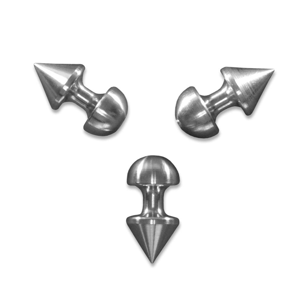 Stainless Steel Spiked Stimulators 3 Pack