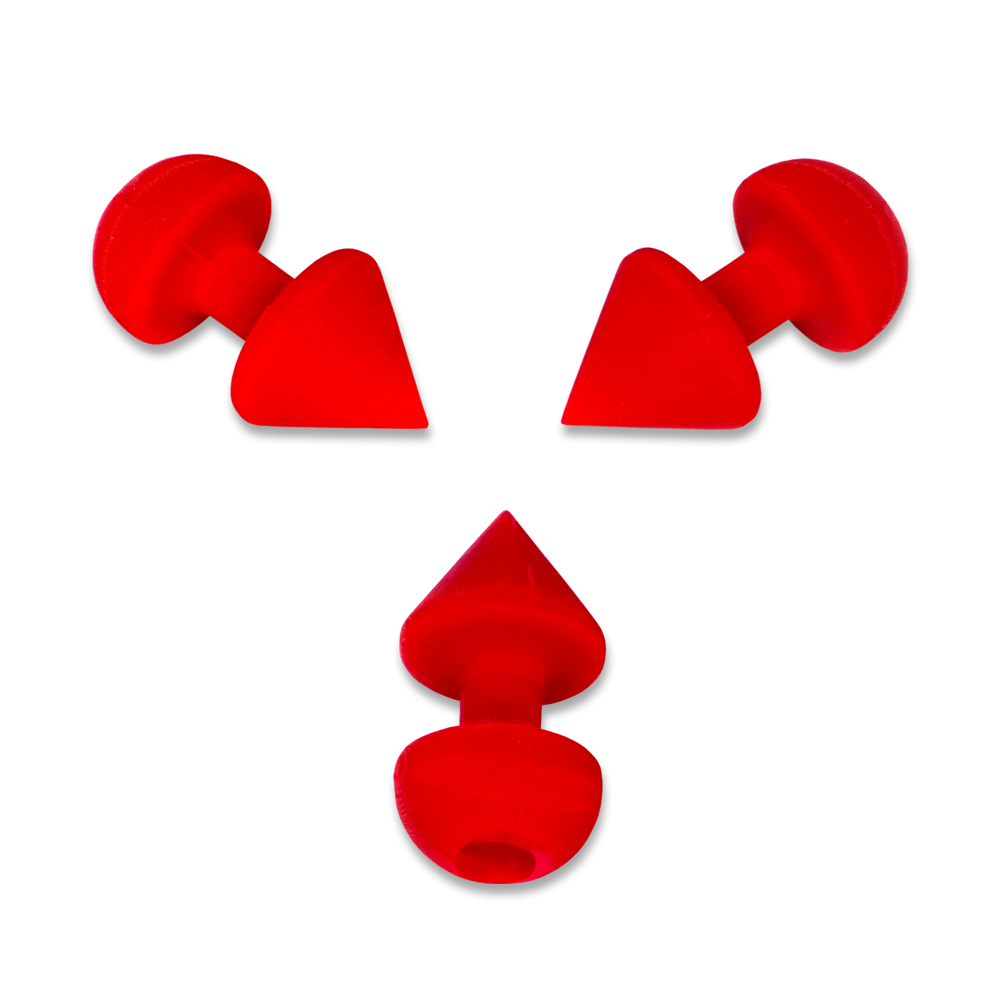 Red Spiked Stimulator 3 Pack