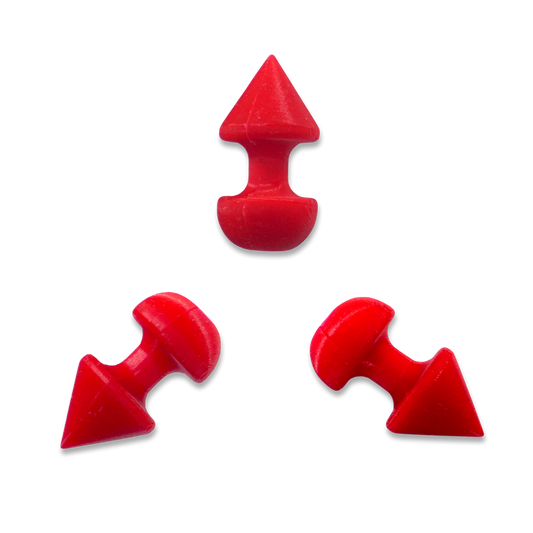 Red Spiked Stimulator 3 Pack