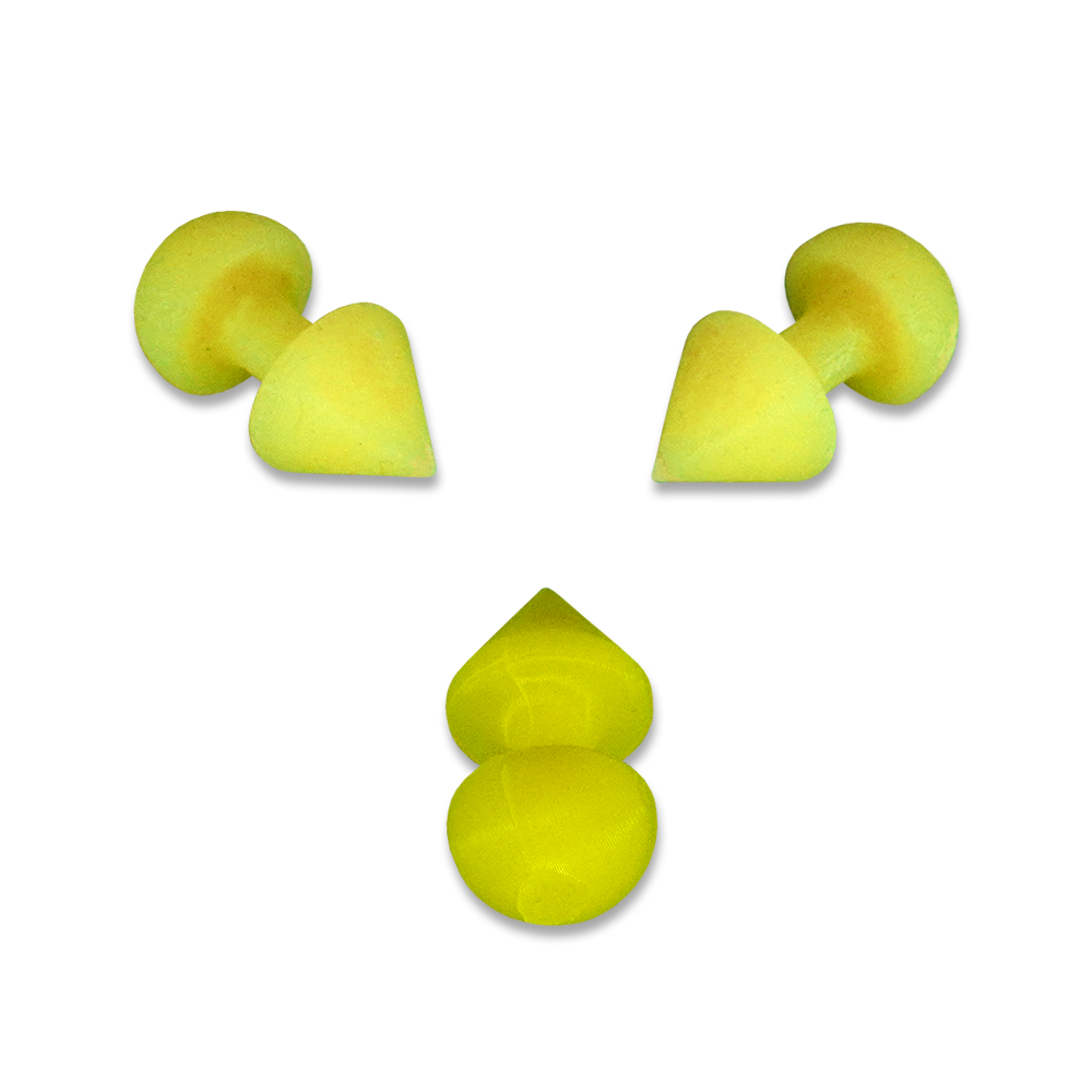 Hi-Viz Glow-in-the-Dark Spiked Stimulators 3 Pack