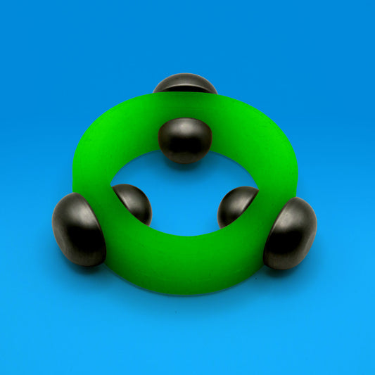 Triple Play: Green on Black